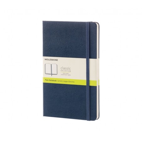 Notebook Plain Neutro Large Blue Sapphire Hard