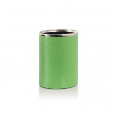 Intempo Bicchiere Portapenne Ecopelle Color Pocket Verde Chiaro