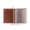 Brown Embossed A4 Ring Binder | Intempo
