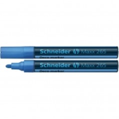 Schneider Marcatore A Gesso Maxx 265   2 - 3 Mm. 10-Azzurro