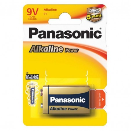 Panasonic Blister Transistor Alkaline Power  9v