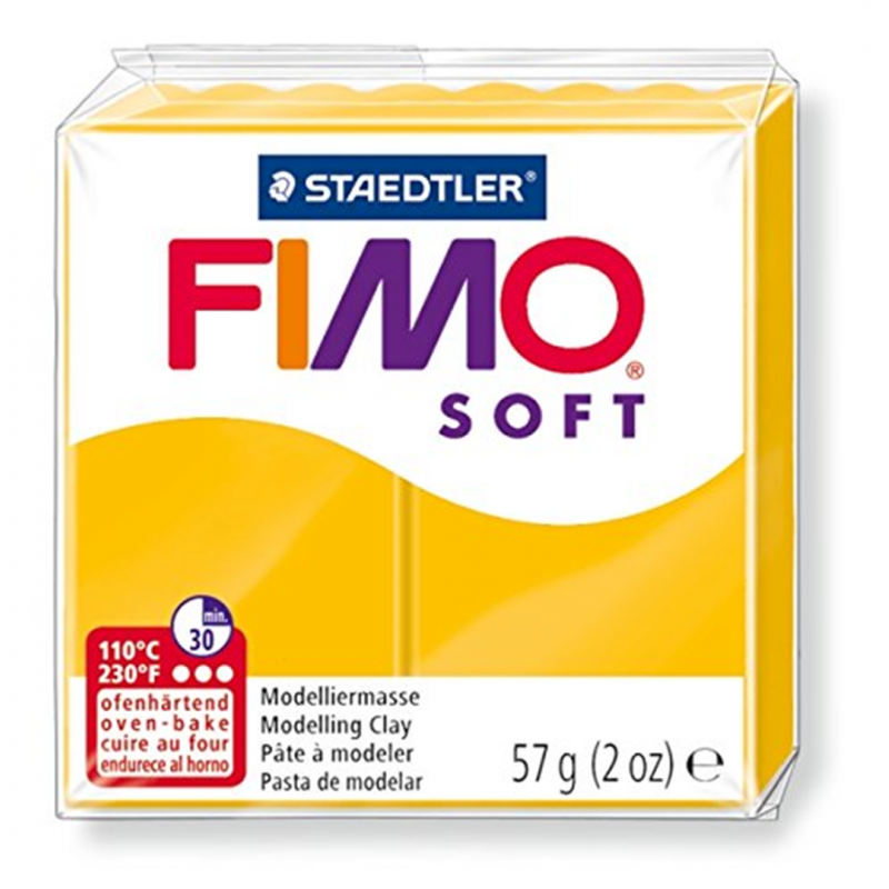 Staedtler Pasta Fimo Soft Gr.57 16-Giallo