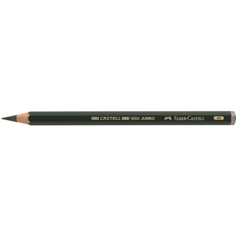 Graphite Pencil Castell 9000 Jumbo 4b | Faber-Castell