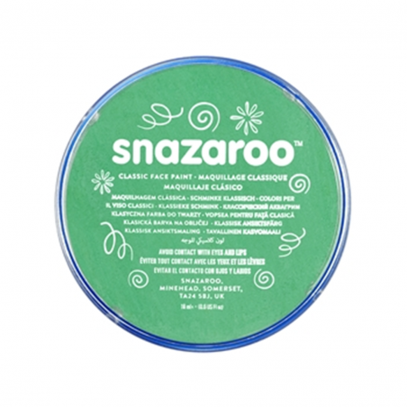Snazaroo Face Color Range Classical Green 18 ml