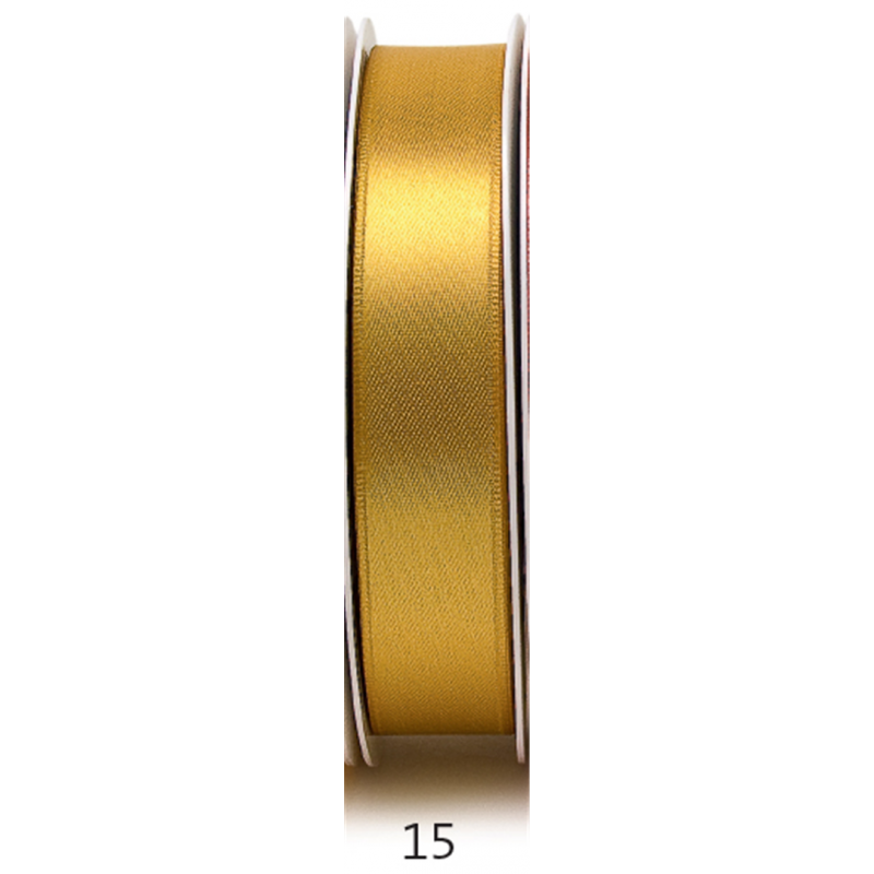 Goldina Nastro Doppio Raso 3mtx15mm 15-Oro