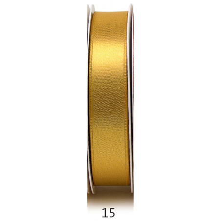 Nastro Doppio Raso 3mtx15mm 15-Oro