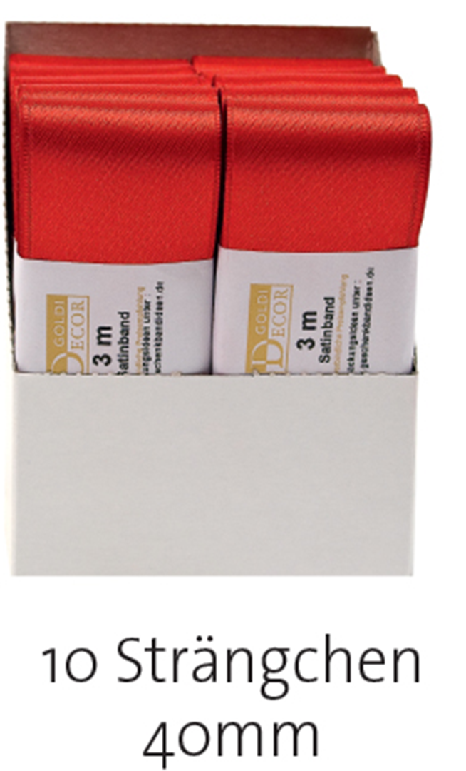 Nastro Doppio Raso 3mtx40mm 241-Fuxia — immagine 2