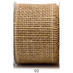 Nastro Jute Mm.60x2 Mt. 02-Naturale