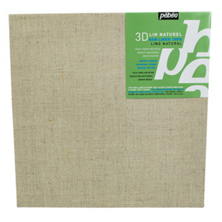 Tela 50x50cm 3d Lino Naturale