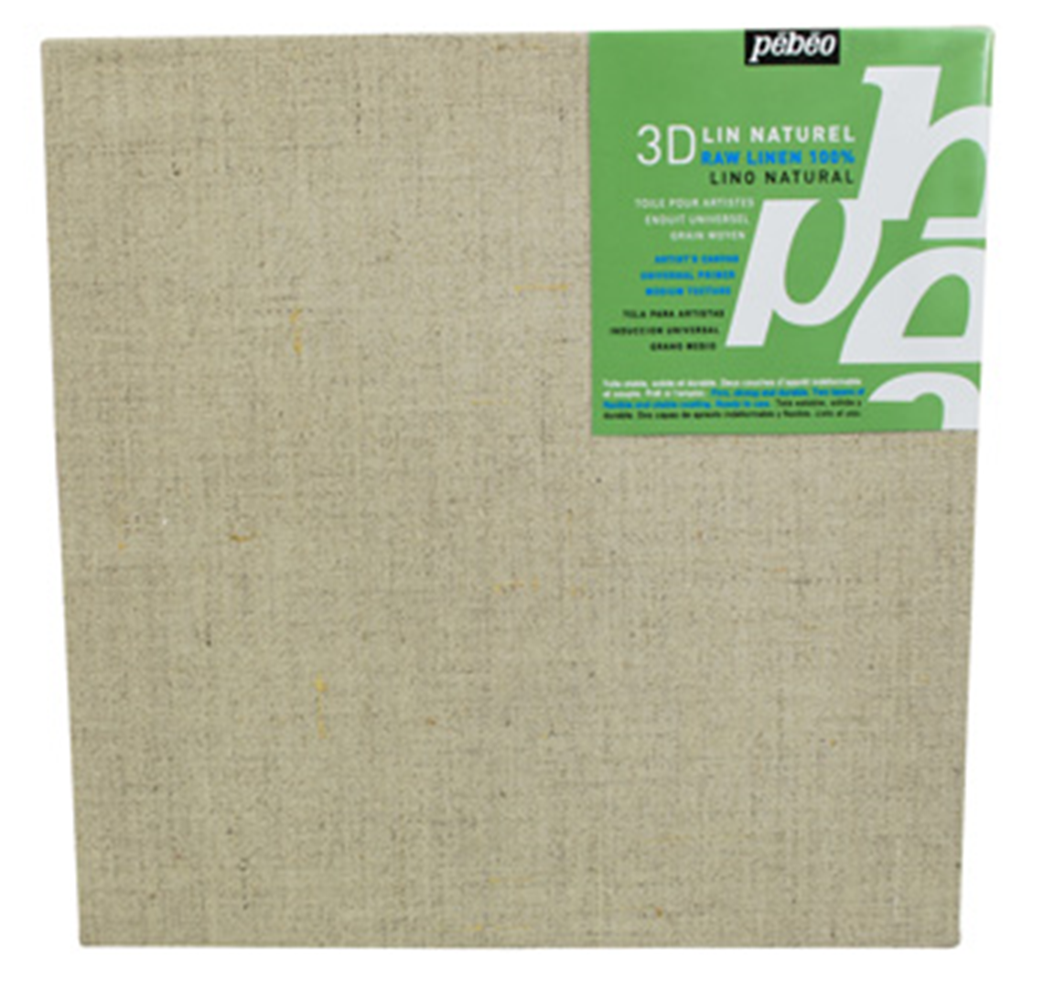 Tela 50x50cm 3d Lino Naturale