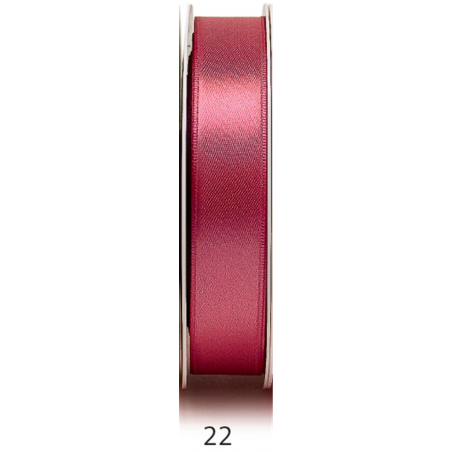 Nastro Doppio Raso 3mtx40mm 22-Rosa Scuro