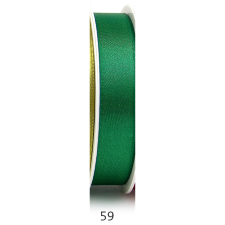 Nastro Doppio Raso 3mtx40mm 59-Verde Scuro