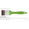 Brush Fit For School &amp- Hobby Sr. 5073 N.30 Synthetic Fiber | Da Vinci