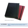 Rockbox A4 Folder With Elastic Back Cm.3,5 Bordeaux | Morgantina