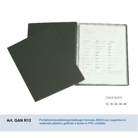 Portalistino 25x35 24 Interni Rivestito In Materiale Plastico