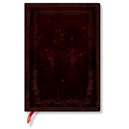 Taccuino Flexi Midi 176 Pag. 13x18 Righe Nero Marocchino