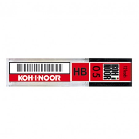 Koh-I-Noor Astuccio 12 Micromine 0,5mm 2h E205 Kohinoor