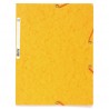 Yellow A4 Folder With 3 Elastic Flaps Glossy Paper 400 G-Mq Nature Future® - | Exacompta