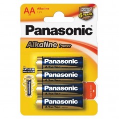 Panasonic Blister 4 Stilo Alkaline Power  aa