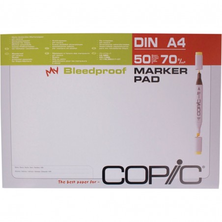 Blocco Disegno A4  Alcohol Marker 70gr