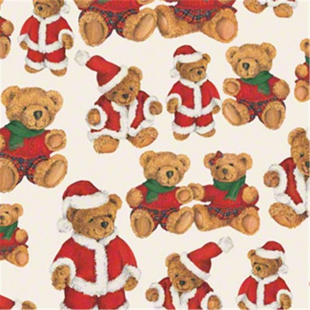 Carta Regalo 70x100 Natale Orsacchiotti Di Natale