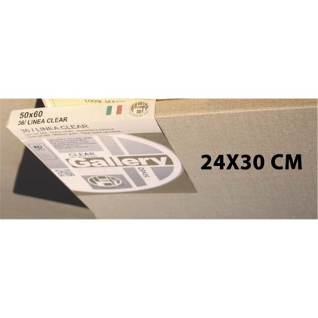 Tela 24x30 Clear Grana Media Lino 100%