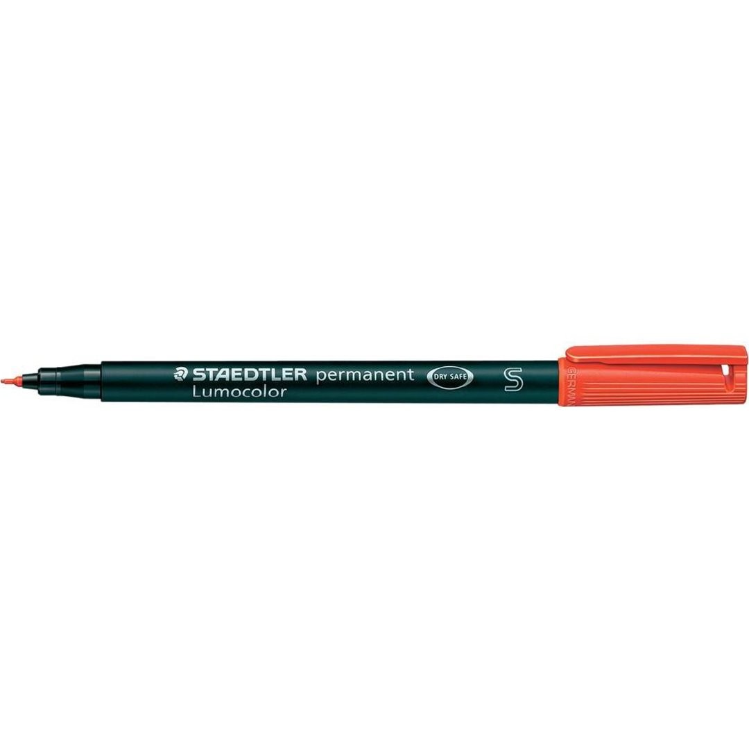 Pennarello Permanente Lumocolor Superfino 2-Rosso Punta 0,4mm