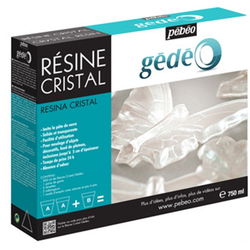 Pebeo Resina Cristal Kit 750 Ml Gedeo
