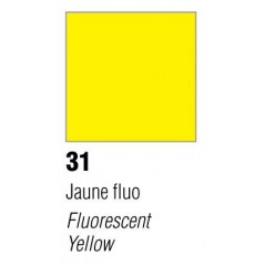 Pittura Setacolor Tessuti chiari Giallo Fluo x45ml - Perles & Co