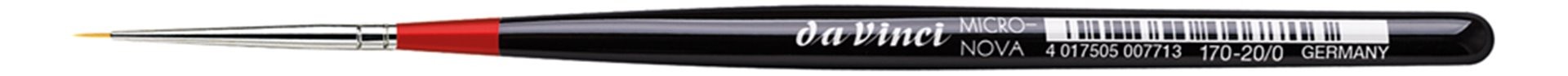 Pennello Micro-Nova Serie 170 N°20/0 Tondo Extrafine Manico Corto — immagine 4