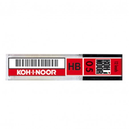 Koh-I-Noor Astuccio 12 Micromine 0,5mm H E205 Kohinoor