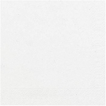 Duni Tovagliolo  24x24 20pz 3v Bianco Bianco