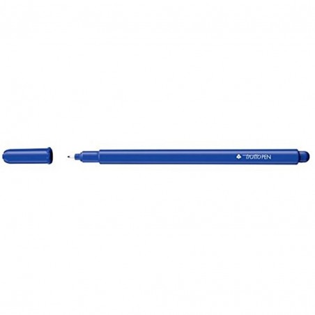 Tratto Confezione Pz 12pennarello  Pen Metal Blu