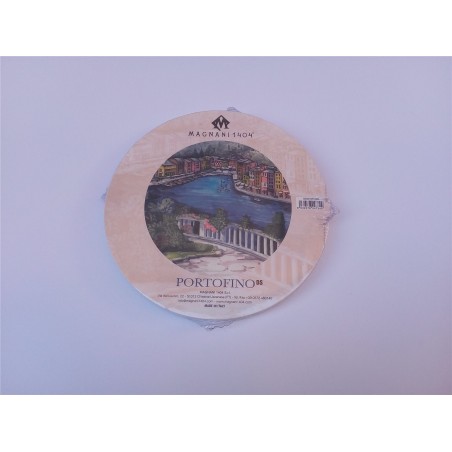 Blocco Portofino Tondo Ø 16cm 100% Cotone Grana Satinata 300gr/mq 20 Fogli