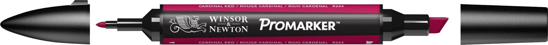 Pennarello Promarker W&N Cardinal Red (R244) — immagine 2