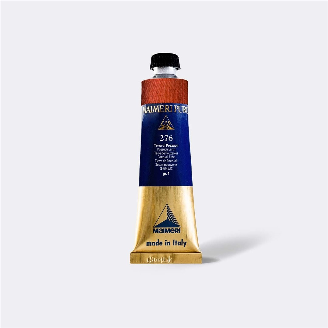 276-Terra Di Pozzuoli Colore A Olio Superiore  Puro Serie 1 Tubo 40ml — immagine 3