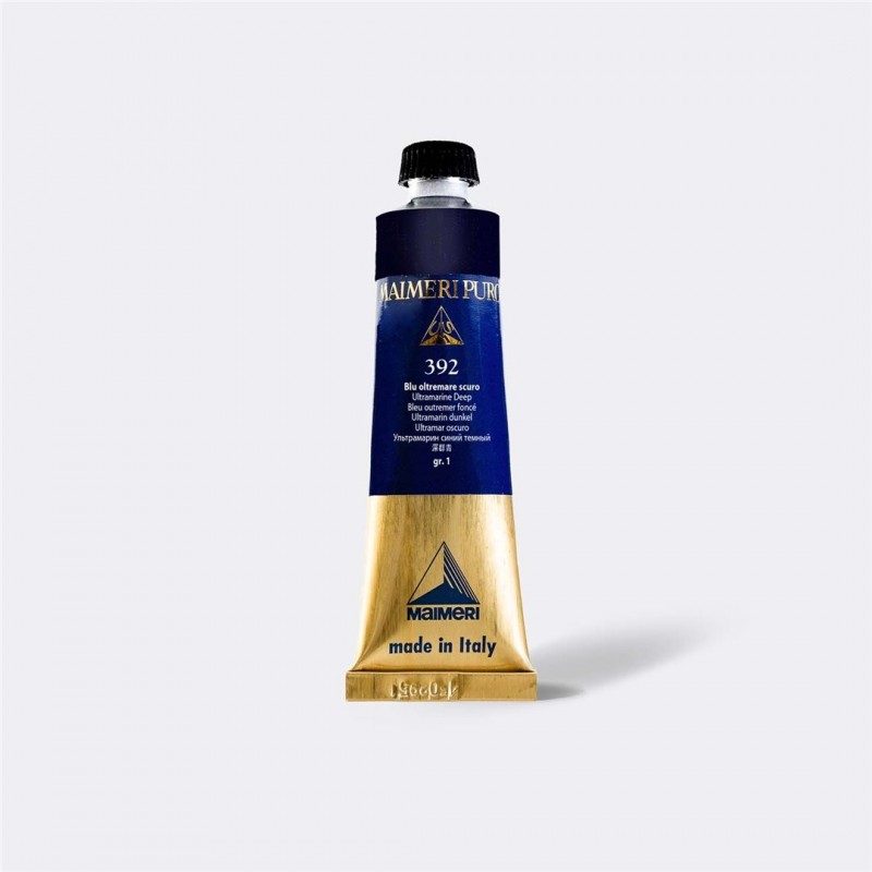 Olio Per Pittura Titan Blu Oltremare Scuro Extra Fine – 20 Ml – N° 56