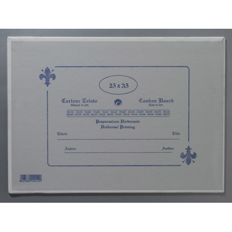Cartone Telato 25x35