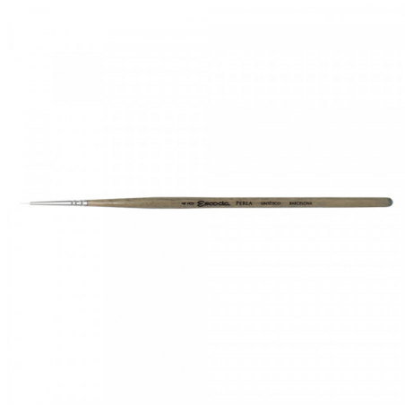 Pennello Perla Toray Bianco Serie 1430 N.4/0 Tondo