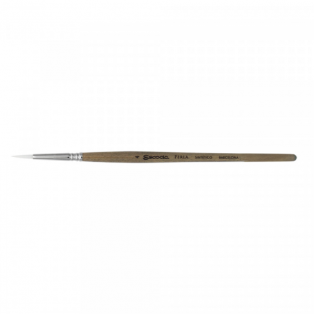 Pennello Perla Toray Bianco Serie 1430 N.4 Tondo