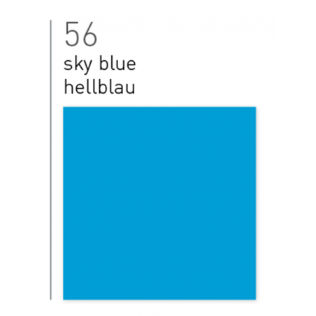 Werola Carta Velina Gr20 Fg.5 50x70 56-Azzurro