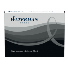 Waterman Cf. 8 Cartucce Standar  Intense Black