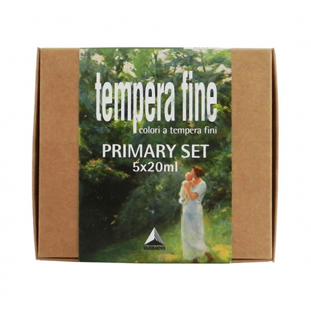 Scatola Tempera Fine Primary Set 20 Ml