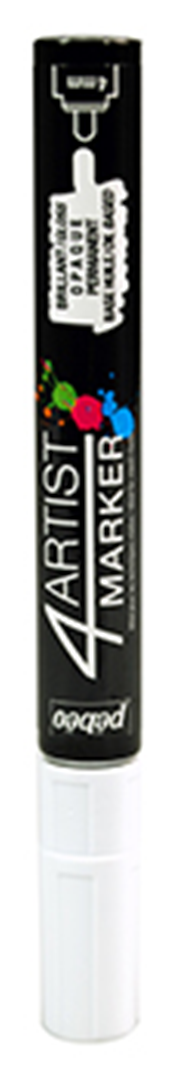 Pébéo 4Artist Marker - Pennarello ad olio Bianco - Punta da 4 mm — immagine 2