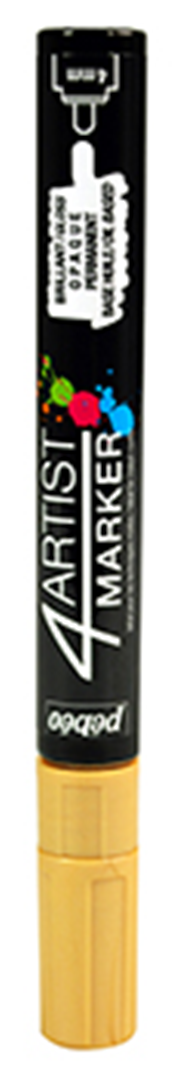 Pébéo 4Artist Marker - Pennarello ad olio Oro - Punta da 4 mm — immagine 2