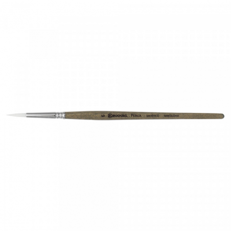 Pennello Perla Toray Bianco Serie 1430 N.6 Tondo