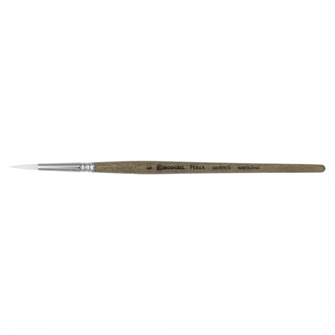 Pennello Perla Toray Bianco Serie 1430 N.6 Tondo