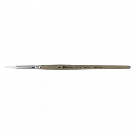 Pennello Perla Toray Bianco Serie 1430 N.8 Tondo