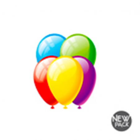 Palloncino Tinta Unita 28cm 16pz Multicolor