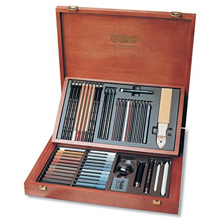 Set Arte Gioconda Assortimento Completo Scatola In Legno